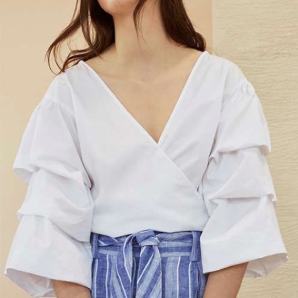Club Monaco Tops - Club Monaco White Blouse